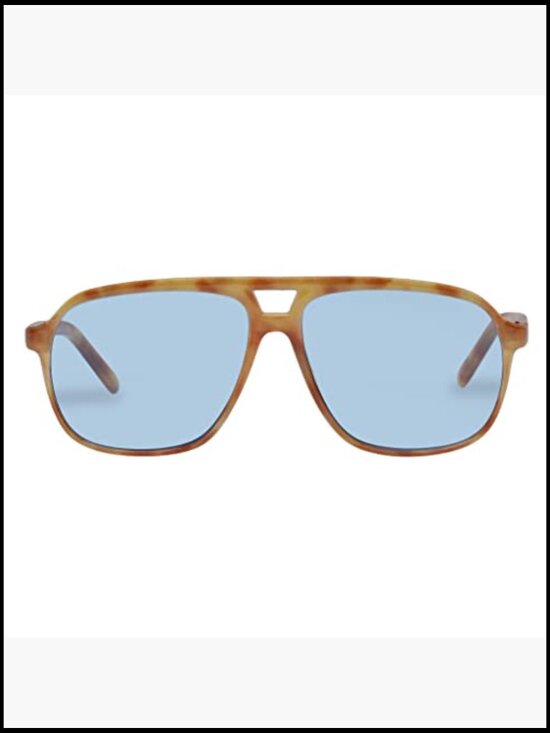 Vintage Tort Frame Aviator Sunglasses UV Protection main image 7